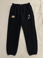 Usado, Calça de Moletom Nike Los Angeles Lakers Team Issue Jogger Grande NBA Autêntica Preta comprar usado  Enviando para Brazil