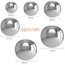6pcs steel silver for sale  HATFIELD