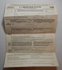 1946 individual income for sale  Clancy