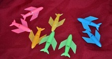 8 centavos vintage brinquedo apitos festa de aniversário favores aviões Hong Kong 1960s comprar usado  Enviando para Brazil