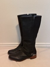 Botas UGG pretas acima do joelho design elegante de couro. comprar usado  Enviando para Brazil