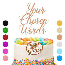 Personalised cake topper for sale  UK