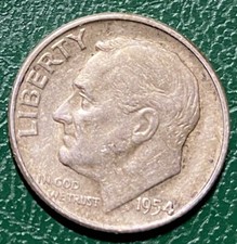 Usa dime 1954 gebraucht kaufen  Berlin