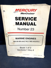 MerCruiser #23 GM V8 454 502 cid manual de serviço 1997 90-861326-1 conjunto com dois manuais comprar usado  Enviando para Brazil