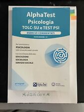 Alphatest psicologia tolc usato  Moncalieri