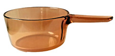 POTE DE VIDRO ÂMBAR CORNING VISION MADE IN USA 1,5L, sem tampa MUITO BOM comprar usado  Enviando para Brazil