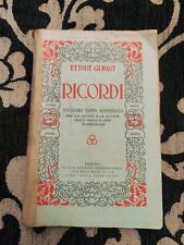 Ettore gliozzi ricordi usato  Rosa