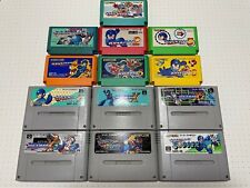 Lote 13 ROCKMAN Mega Man Series Conjunto Nintendo Super Famicom SNES SFC NES Completo comprar usado  Enviando para Brazil