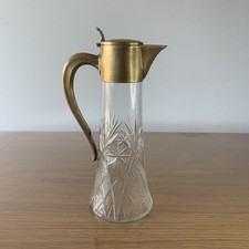 Aiguière cristal laiton d'occasion  Donnemarie-Dontilly