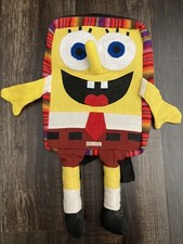 Mochila infantil vintage Bob Esponja calça quadrada colorida de Belize feita à mão 3D comprar usado  Enviando para Brazil
