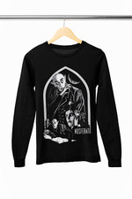 Camiseta manga longa pôster filme Nosferatu 1922, usado comprar usado  Enviando para Brazil