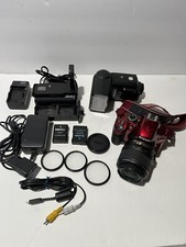 Câmera Digital SLR Nikon D3200 24.2 MP Vermelha com Lente 18-55mm VR +extras comprar usado  Enviando para Brazil