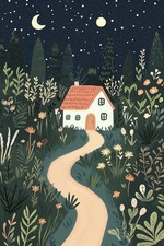 Plakat 20x30cm Wzory dla Dzieci, Dziewczynki i Chłopca - Domek 2 na sprzedaż  PL