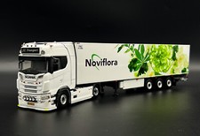 Reboque refrigerador Scania S highline CS20H "JZ Transport Noviflora" modelos de caminhão WSI, usado comprar usado  Enviando para Brazil