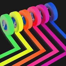 Fita de pano Neon Gaffer, luz negra UV fluorescente brilho no escuro fita para UV P comprar usado  Enviando para Brazil