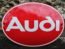 Plaque émaillée audi d'occasion  Le Mesnil-Saint-Denis
