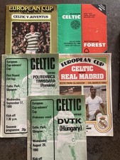 Celtic european football for sale  GALASHIELS