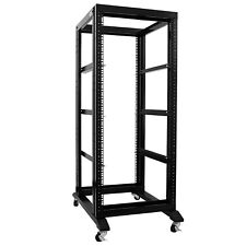 Novo 27U 4 Post Open Frame servidor rack aberto 24" profundidade com 3 pares de trilhos L, usado comprar usado Novo 27U 4 Post Open Frame servidor rack aberto 24" profundidade com 3 pares de trilhos L, usado comprar usado  Enviando para Brazil