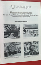 Reparaturanleitung vespa mofa gebraucht kaufen  Berlin