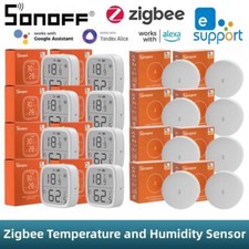 Termômetro 1-10 peças SONOFF SNZB-02D/02P Zigbee 3.0 LCD temperatura inteligente umidade comprar usado Termômetro 1-10 peças SONOFF SNZB-02D/02P Zigbee 3.0 LCD temperatura inteligente umidade comprar usado  Enviando para Brazil