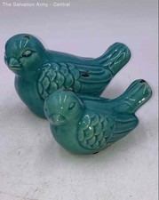Blue ceramic crackle for sale  Detroit