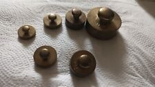 Set brass weights for sale  FOLKESTONE