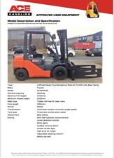 Toyota 2.5t container for sale  RUGBY