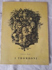 Libretto teatrale tromboni usato  Varese