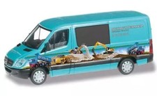 Miniatura Schmuttermair Mercedes-Benz Sprinter Van azul claro escala 1/87 comprar usado  Enviando para Brazil