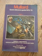 Mullard quick reference for sale  BRADFORD-ON-AVON