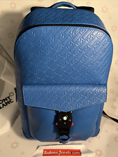 $1810 MSRP - MOCHILA MONTBLANC M_GRAM 4810 LT AZUL M LOCK 4810 FIVELA 130020, usado comprar usado  Enviando para Brazil