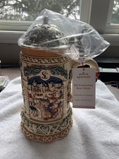 ELF FESTIVITIES BEER STEIN 2017 Hallmark Keepsake ~ Nuevo en caja ~ Tom Best Minorista: $119 segunda mano  Embacar hacia Mexico