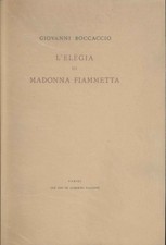 Elegia madonna fiammetta usato  Cambiago