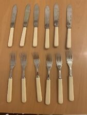 bone handle fish knives for sale  UK