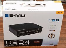 Usado, Placa de som USB E-MU 0204 COM CAIXA E CABO USB comprar usado  Enviando para Brazil