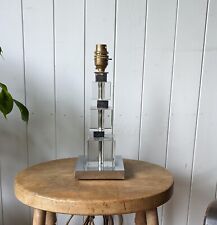 Vintage glass chrome for sale  LEE-ON-THE-SOLENT