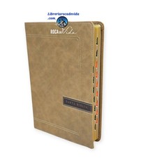 Usado,  Santa Biblia,NBLA una Columna con Referencias, Letra Grande, Índice Cafe Claro comprar usado  Enviando para Brazil