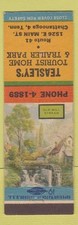 Capa Matchbook - Teasley's Tourist Home Trailer Park Chattanooga TN comprar usado  Enviando para Brazil