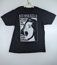 Usado, Camiseta unissex de algodão Ice Nine Kills Band 2018 Tour todos os tamanhos CO443 comprar usado  Enviando para Brazil