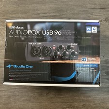 Presonus AudioBox USB 96 2x2 USB 2.0 - Edição de 25º Aniversário, usado comprar usado Presonus AudioBox USB 96 2x2 USB 2.0 - Edição de 25º Aniversário, usado comprar usado  Enviando para Brazil