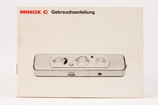 Bedienungsanleitung minox gebr gebraucht kaufen  Filderstadt