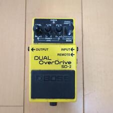 Pedal de efeitos de guitarra BOSS SD-2 DUAL over drive em funcionamento comprar usado  Enviando para Brazil