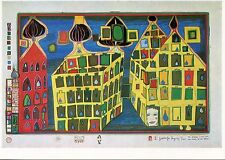 CP / POSTCARD / FRIEDENSREICH HUNDERTWASSER / ARTS VIVA MAPPE REGENTAG  comprar usado  Enviando para Brazil