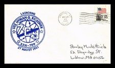 CAPA NAVAL DOS EUA HYMAN G RICKOVER SSN-709 LANÇAMENTO GROTON CONNECTICUT comprar usado  Enviando para Brazil