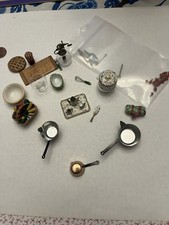 Lote de miniaturas para casa de muñecas escala 1:12 segunda mano  Embacar hacia Mexico