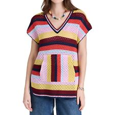 Kule The Harmonie Crochet Oversize Sweter Wielokolorowy Rozmiar S, używany na sprzedaż  Wysyłka do Poland