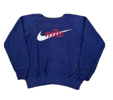 Moletom Nike Crewneck vintage década de 1980 logotipo cursivo original raro OG EUA 1970s comprar usado  Enviando para Brazil