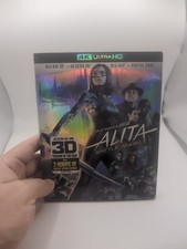 Alita Battle Angel 4K Ultra HD Bluray/3D Bluray/Bluray w/ OOP Slipcover comprar usado  Enviando para Brazil