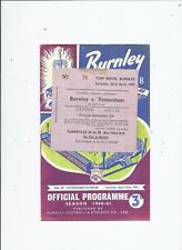Burnley tottenham hotspur for sale  TILBURY