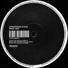 United Friends Of Funk, Movin' Club, (12"), NM or M-, 3587366520 comprar usado  Enviando para Brazil